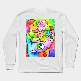 Dancing Kiss Long Sleeve T-Shirt